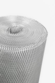 Chapa Expandida de Aluminio de 4x18mm. - 1,2mm. esp. - 1m. alt.