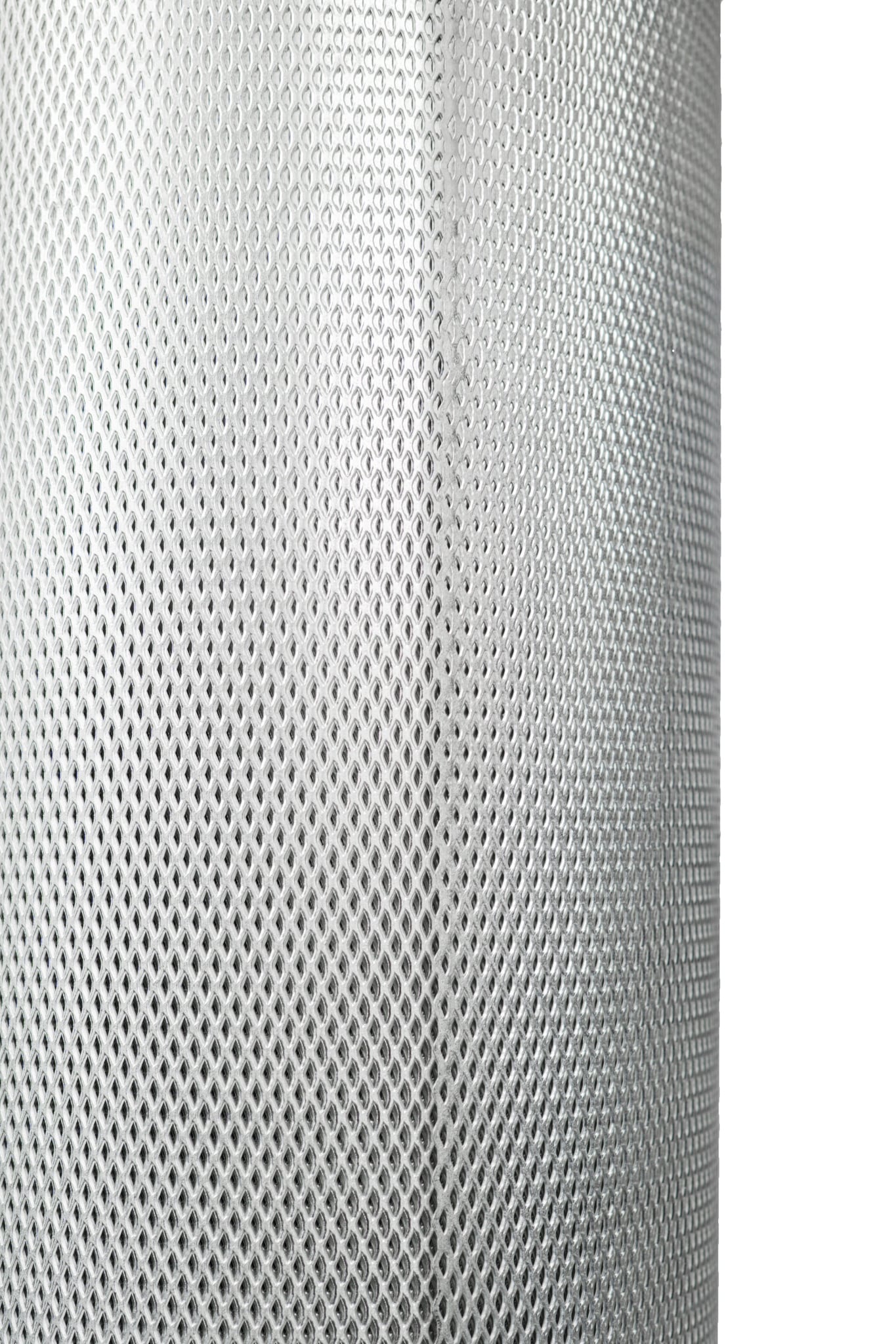 Chapa Expandida de Aluminio de 4x18mm. - 1,2mm. esp. - 1m. alt.