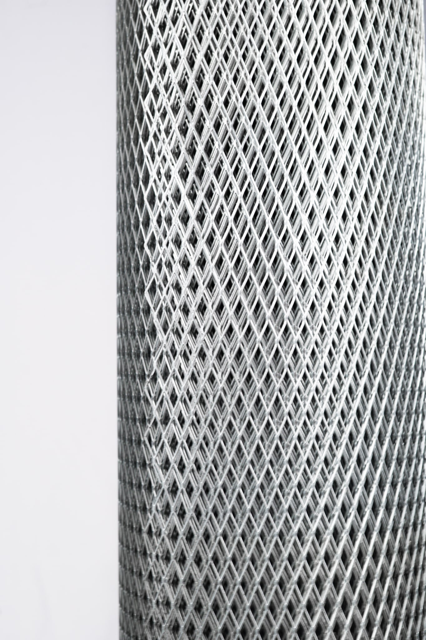 Chapa Expandida Galvanizada de 8x20mm. - 0,8mm. esp. - 1m. alt.